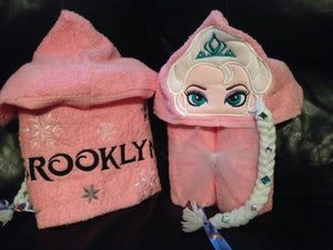 Ice Queen Hooded Towel