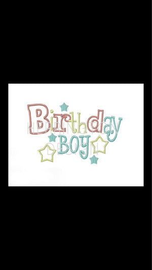 Boys Personalized Birthday Shirt