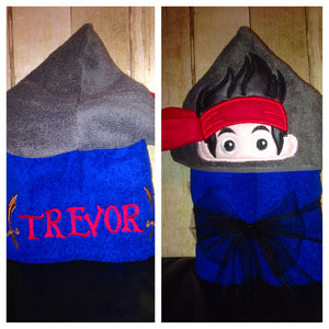 Pirates Hooded Towel