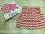 Personalized Girls Valentine's Day Red Heart Skirt Set Outfit