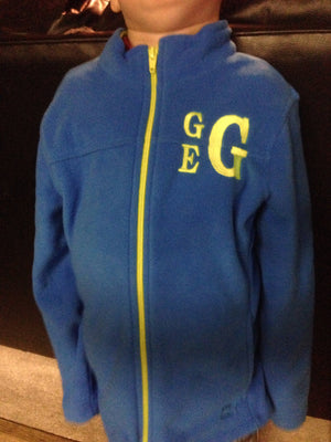 Monogrammed Kids Fleece Jacket