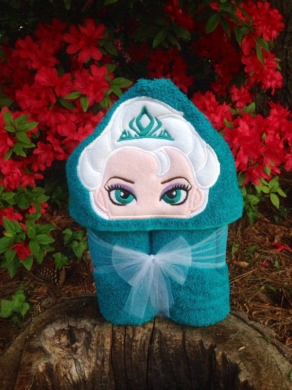 Elsa sales hooded towel