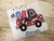 Boys Patriotic Personalized Fourth of July Truck Shirt