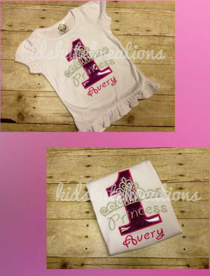 Princess Birthday Shirt