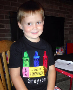 First Day of School Personalized Shirt
