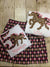 Girls Argyle Horse Skirt Set