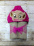 Girl Lion Hooded Towel