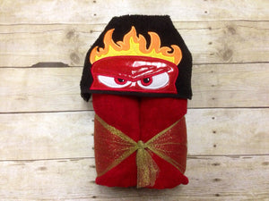 Feelings "Anger" Hooded Towel