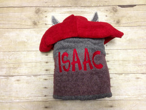 Personalized Thunder Hero Inspired Hooded Towel