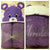 Purple Care Bears Hooded Towel