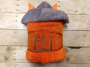 Fox Hooded Towel