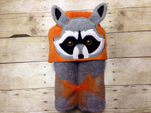 Rocket Raccoon 3D Hooded Towel