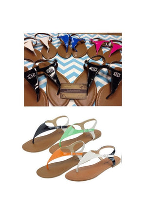 Monogrammed Sandals